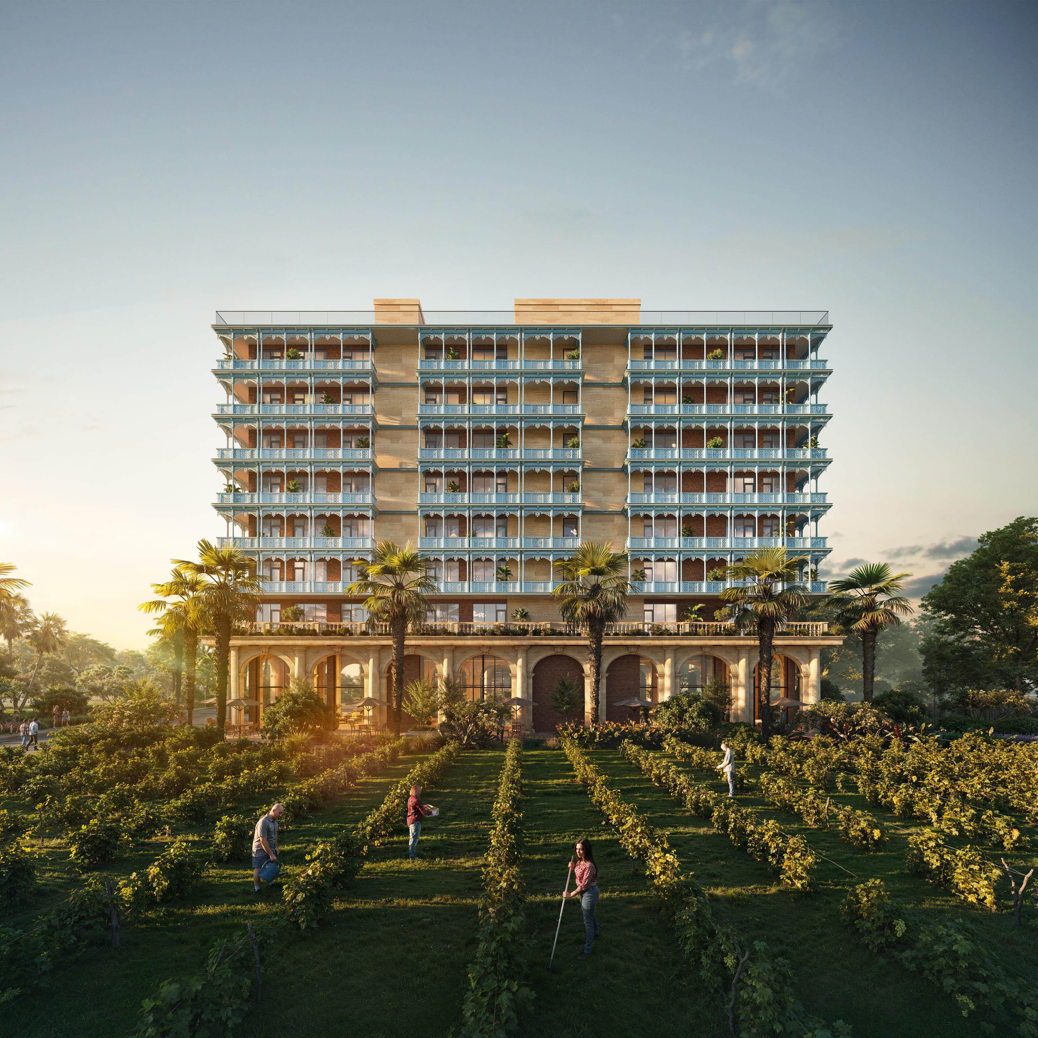 Chateau Kvirike — photo 1 by Alpha Architecture